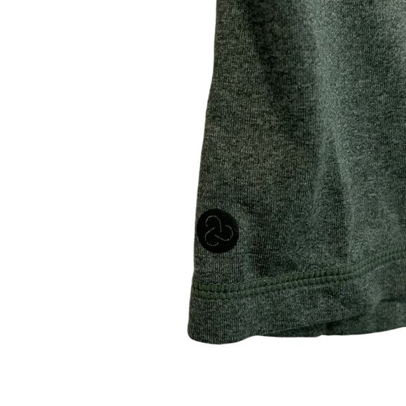 Zella Nordstrom Performance Hoodie NWT Women's Sz M Green Ivy Melange Pullover - Picture 5 of 7